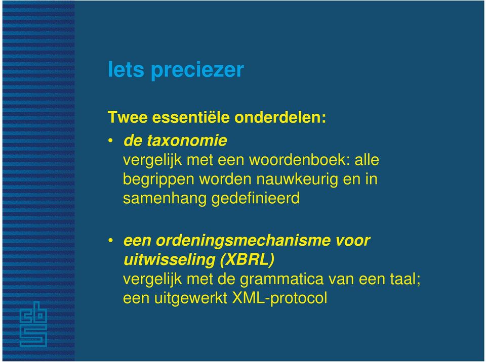 samenhang gedefinieerd een ordeningsmechanisme voor uitwisseling