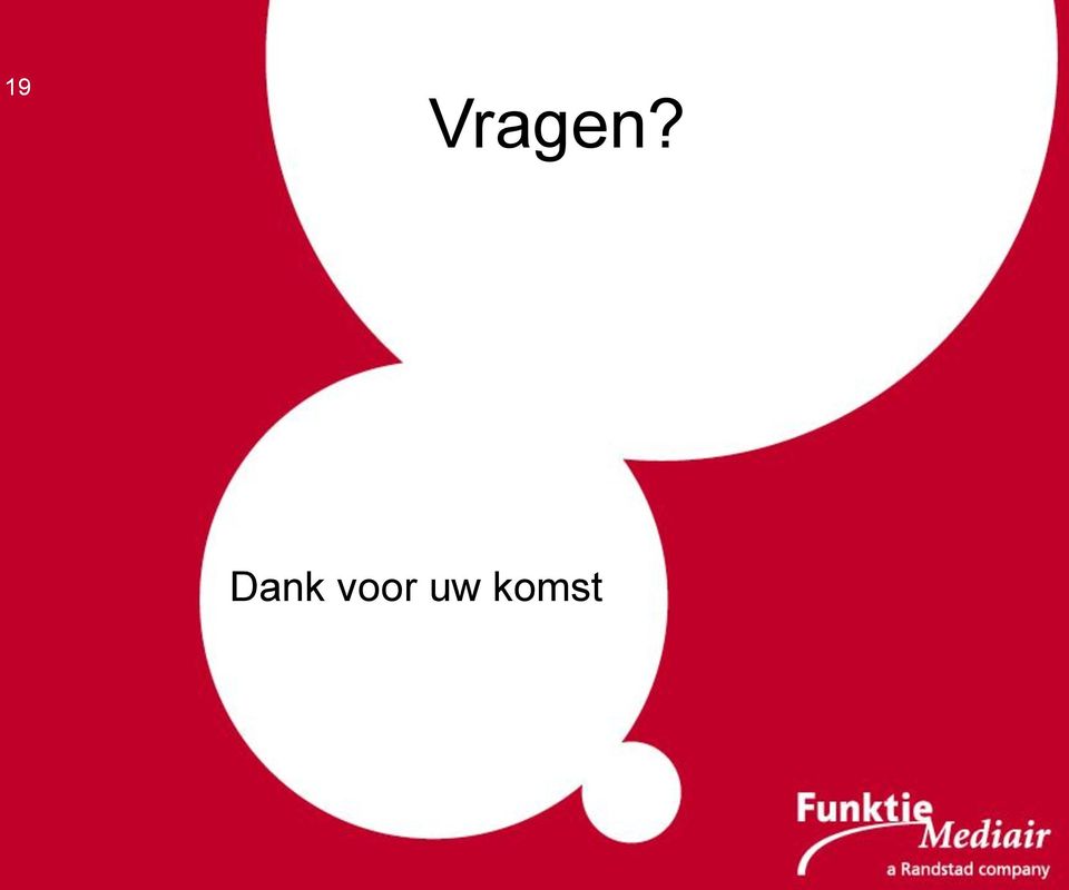 Vragen?