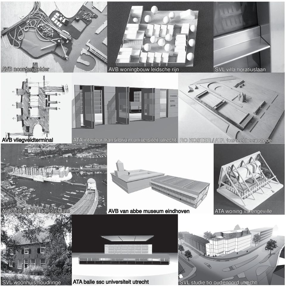 heemstede AVB bibliotheek amnsterdam AVB van abbe museum eindhoven ATA woning varengeville