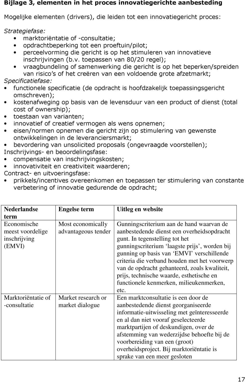 rming die gericht is op het stimuleren va