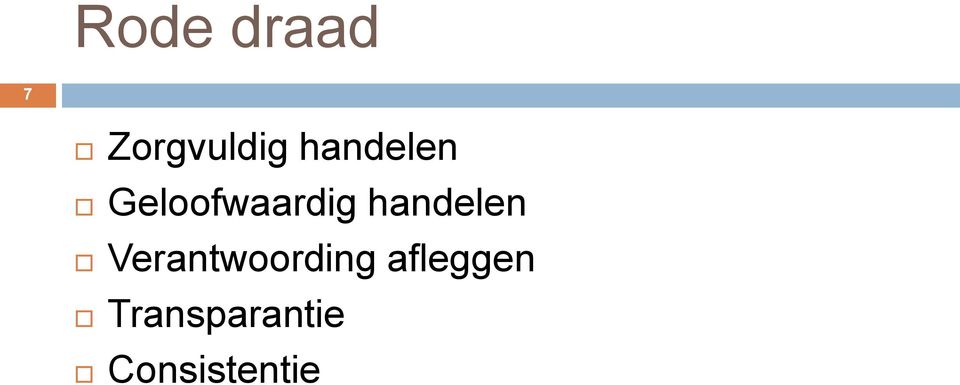 handelen Verantwoording