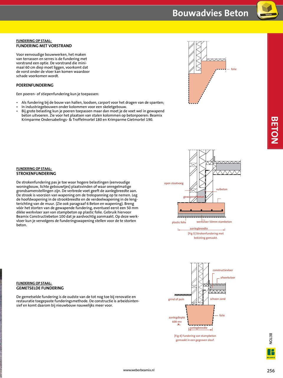 folie POERENFUNDERING Een poeren- of stiepenfundering kun je toepassen: Als fundering bij de bouw van hallen, loodsen, carport voor het dragen van de spanten; In industriegebouwen onder kolommen voor