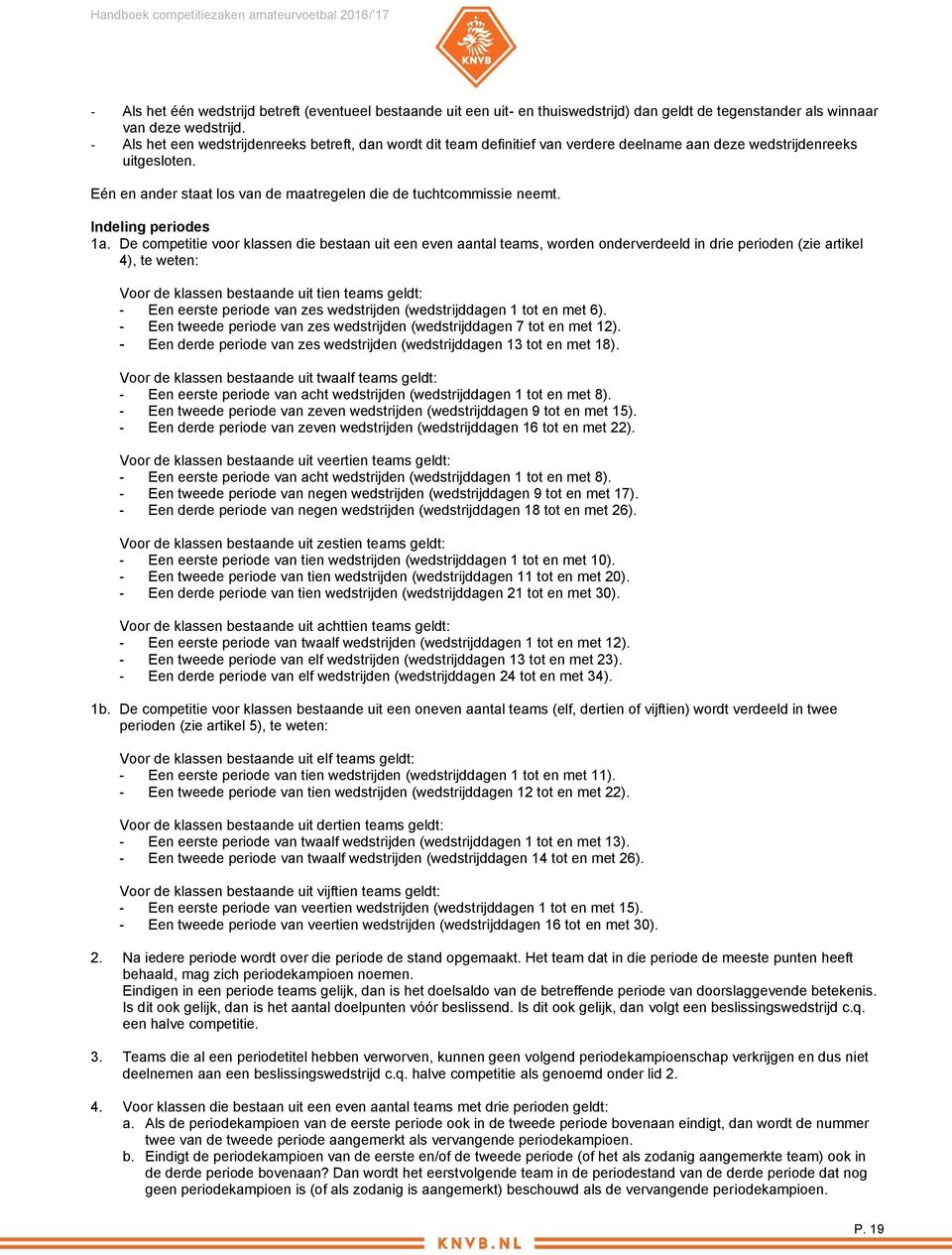 Indeling periodes 1a.