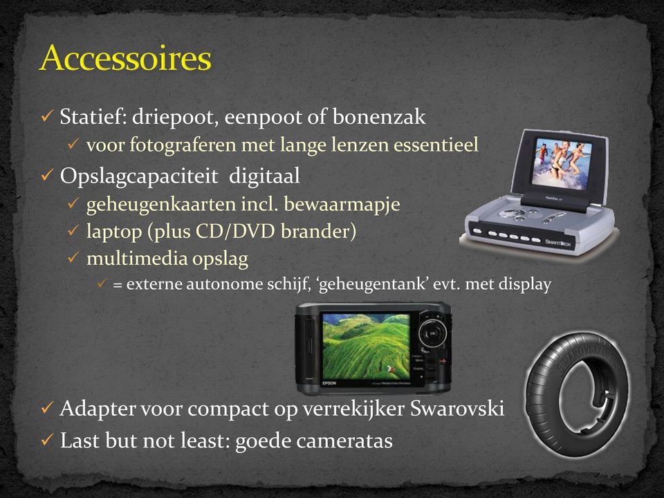 bewaarmapje laptop (plus CD/DVD brander) multimedia opslag = externe autonome