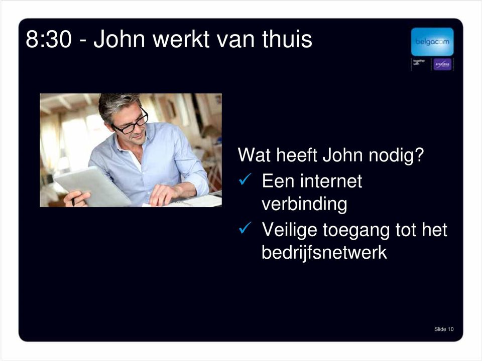 Een internet verbinding