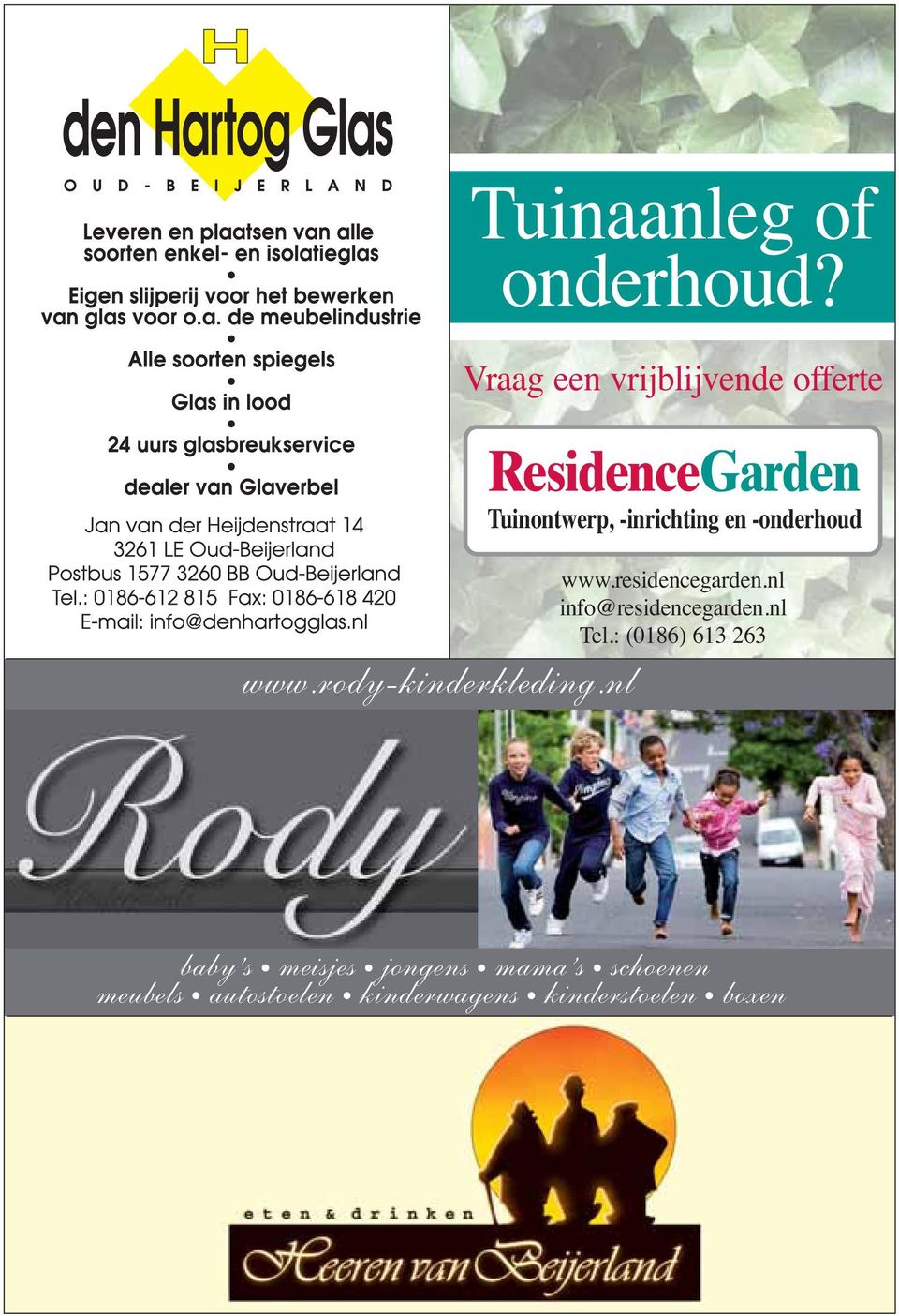 residencegarden.nl info@residencegarden.nl Tel.