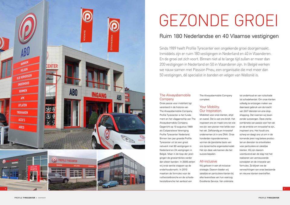 Binnen niet al te lange tijd zullen er meer dan 200 vestigingen in Nederland en 50 in Vlaanderen zijn.