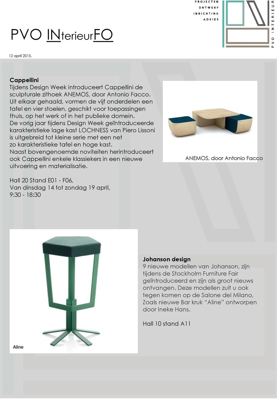 De vorig jaar tijdens Design Week geïntroduceerde karakteristieke lage kast LOCHNESS van Piero Lissoni is uitgebreid tot kleine serie met een net zo karakteristieke tafel en hoge kast.