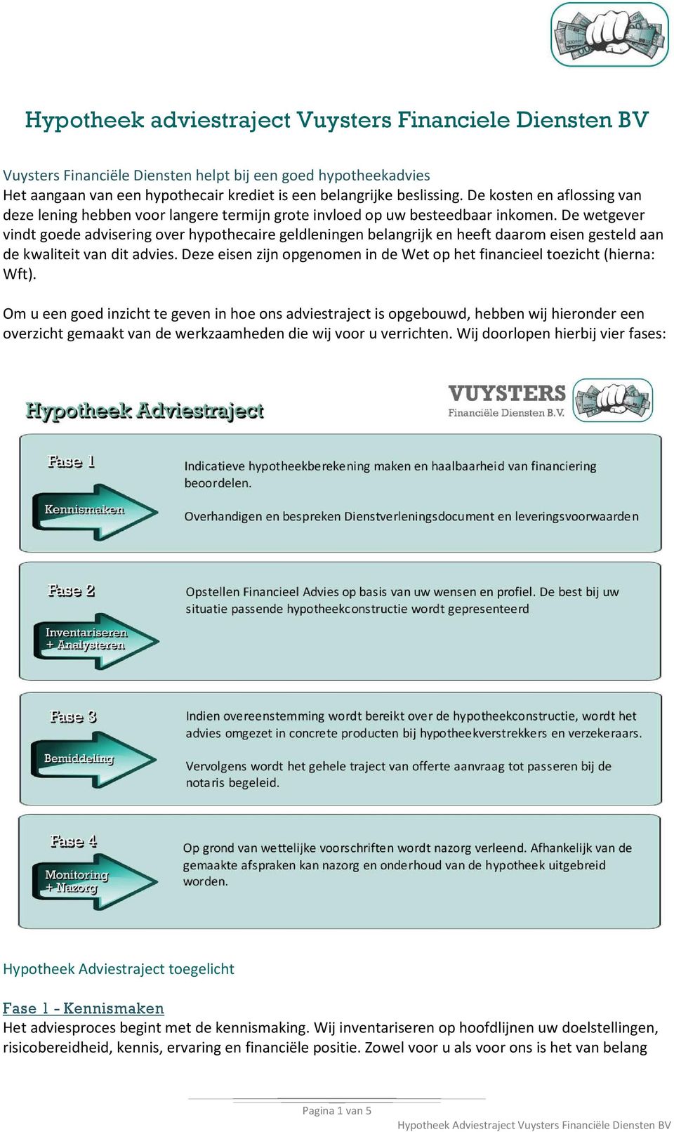 De wetgever vindt goede advisering over hypothecaire geldleningen belangrijk en heeft daarom eisen gesteld aan de kwaliteit van dit advies.