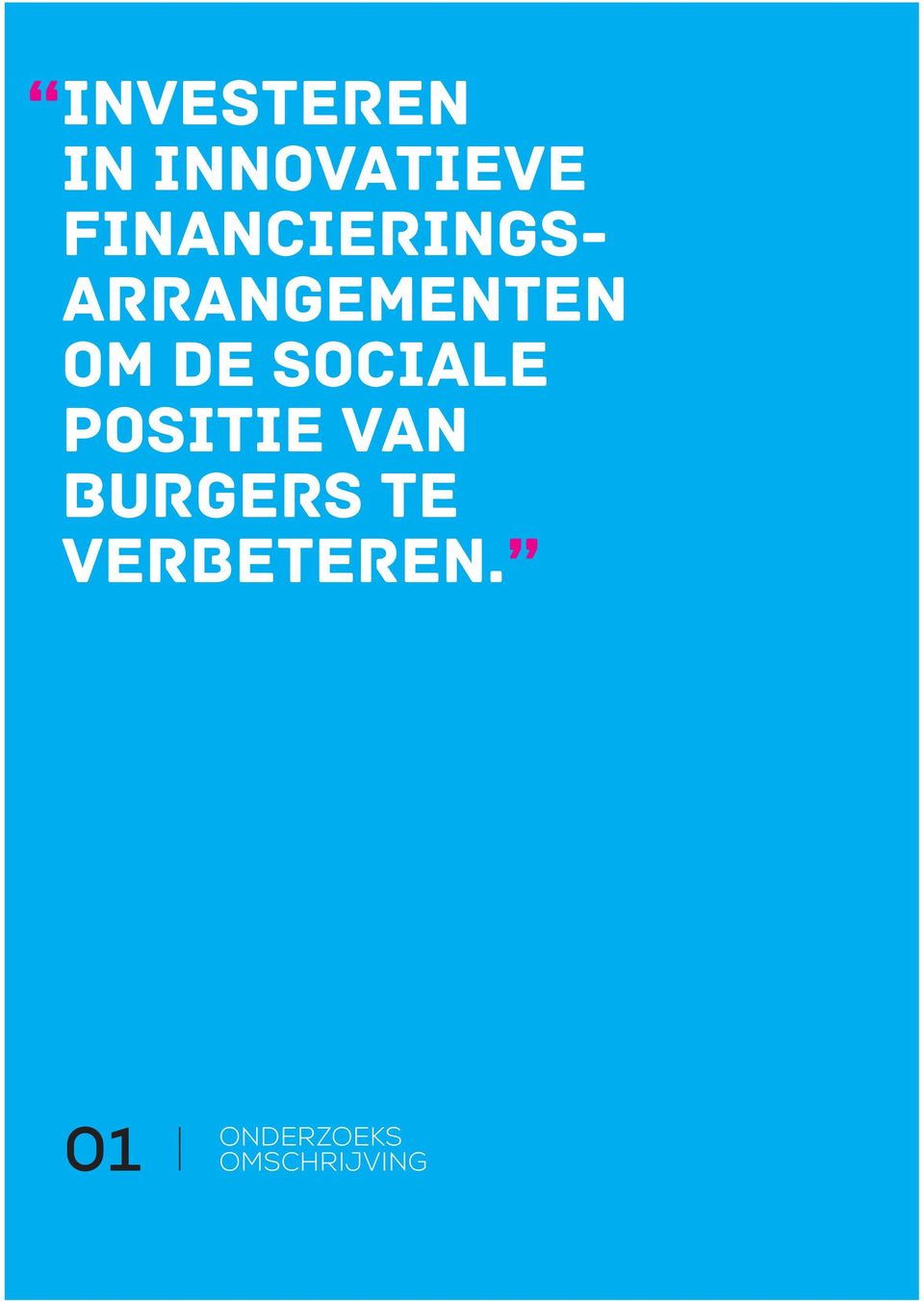 de sociale positie van burgers