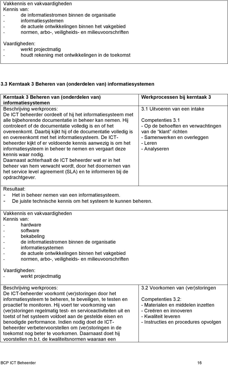 documentatie in beheer kan nemen. Hij controleert of de documentatie volledig is en of het overeenkomt. Daarbij kijkt hij of de documentatie volledig is en overeenkomt met het informatiesysteem.