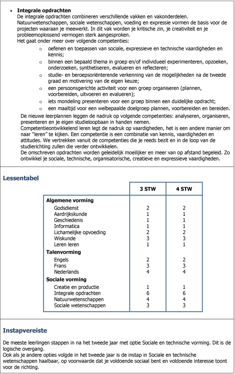 In dit vak worden je kritische zin, je creativiteit en je probleemoplossend vermogen sterk aangesproken.