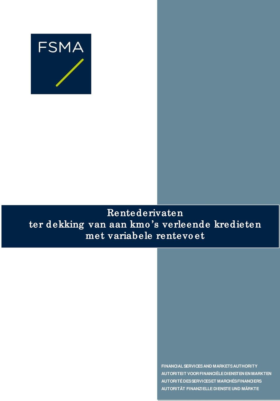 AUTORITEITVOORFINANCIËLEDIENSTENENMARKTEN 1