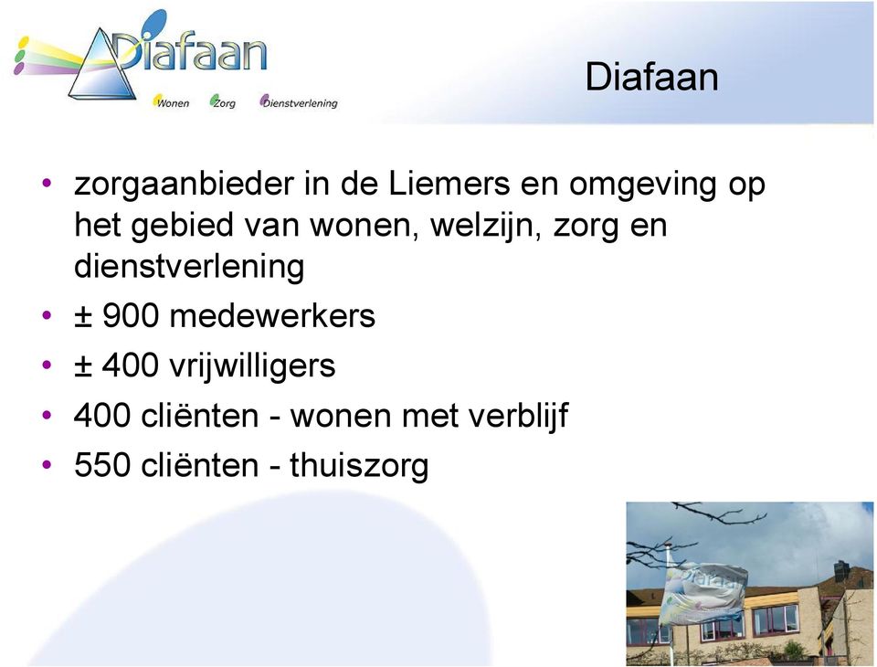 dienstverlening ± 900 medewerkers ± 400