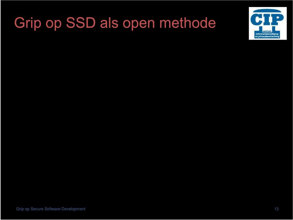 met de SSD partitioners groep Contact: Petra.vanDellen@UWV.nl 020-6879108 www.cip-overheid.
