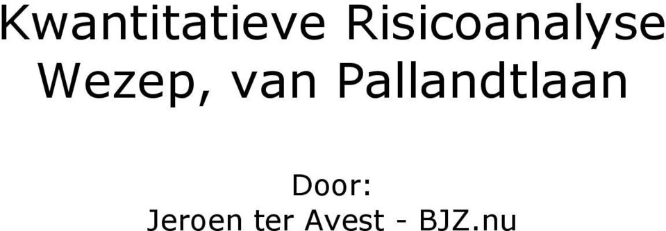 van Pallandtlaan