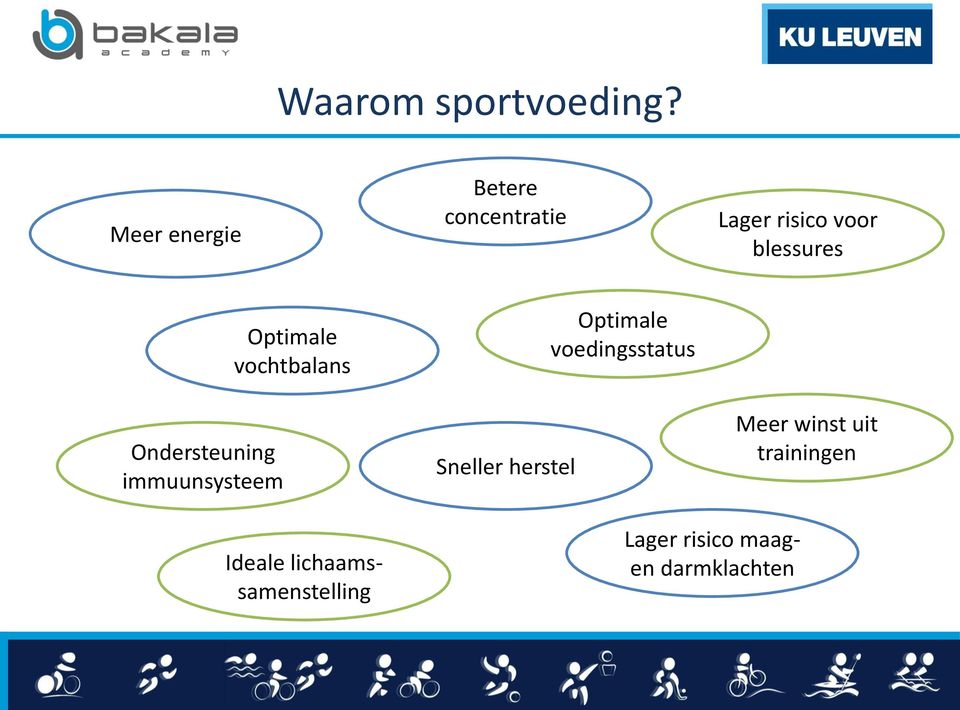 Ondersteuning immuunsysteem Optimale vochtbalans Sneller herstel