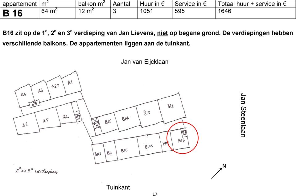 verdieping van Jan Lievens, niet op begane grond.