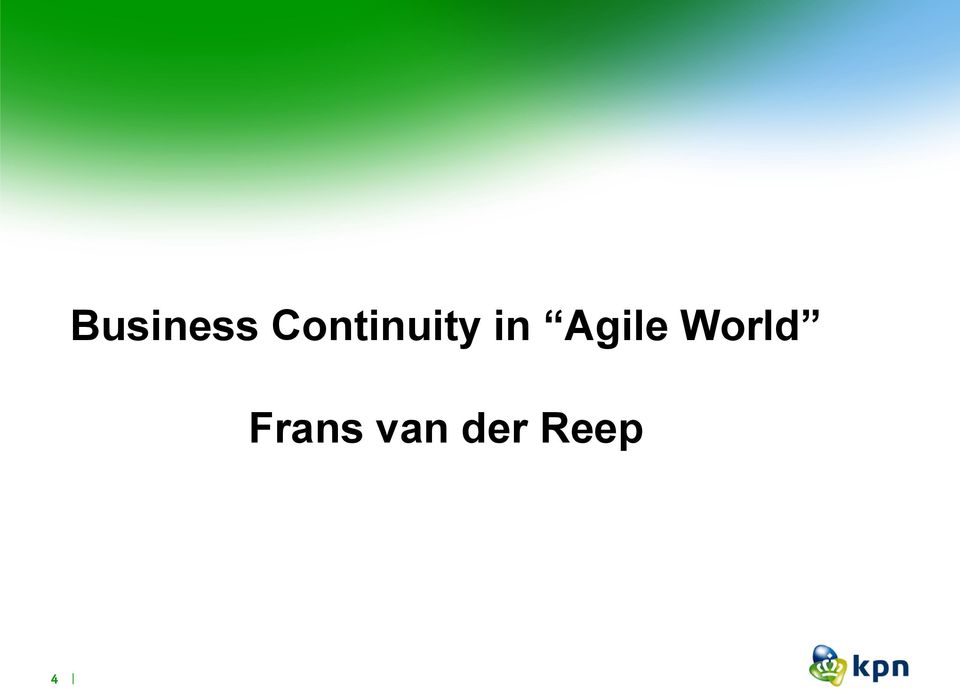 Agile World