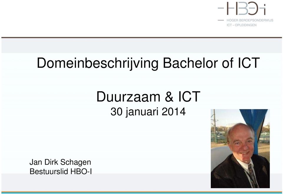& ICT 30 januari 2014