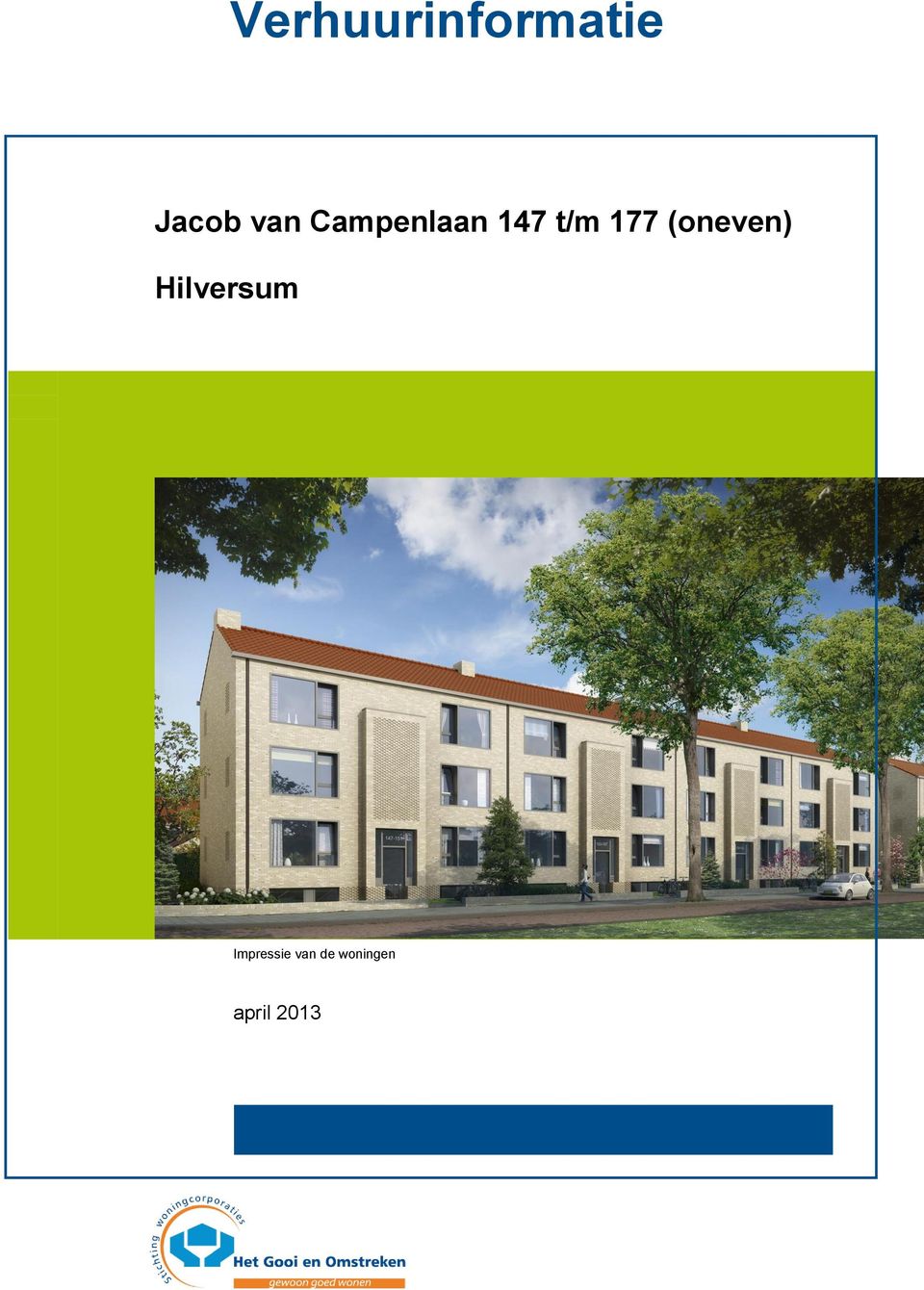 Hilversum 4 appartementen op de