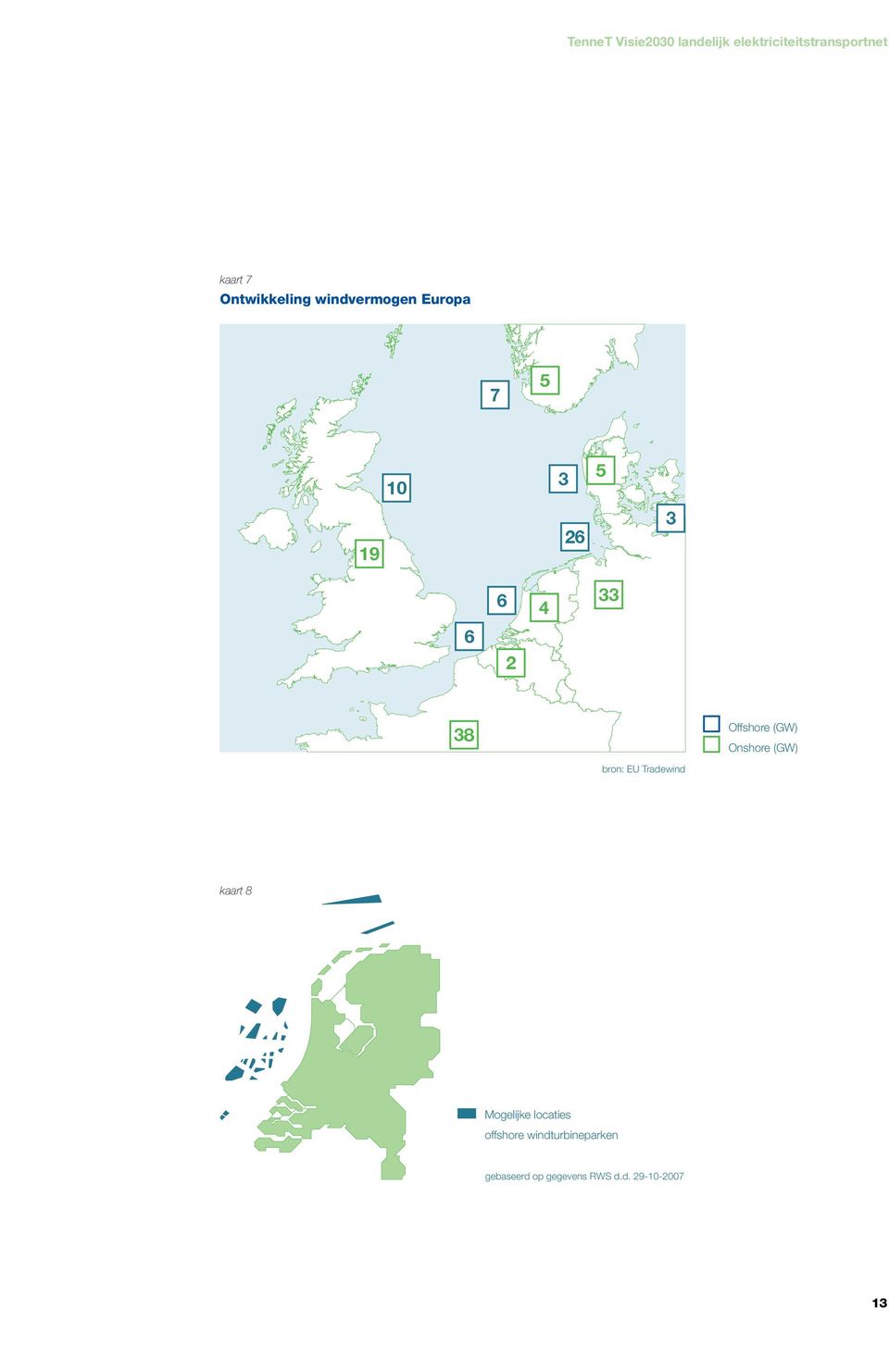 EU Tradewind kaart 8 Mogelijke locaties offshore