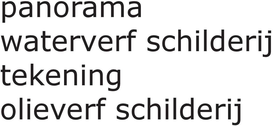 schilderij