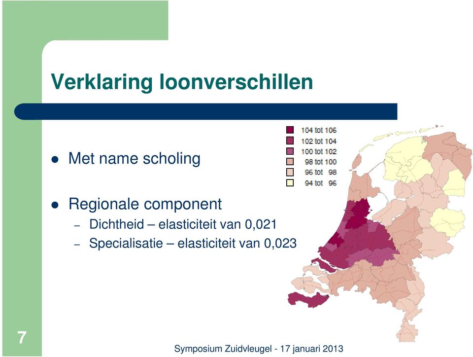 Dichtheid elasticiteit van 0,021