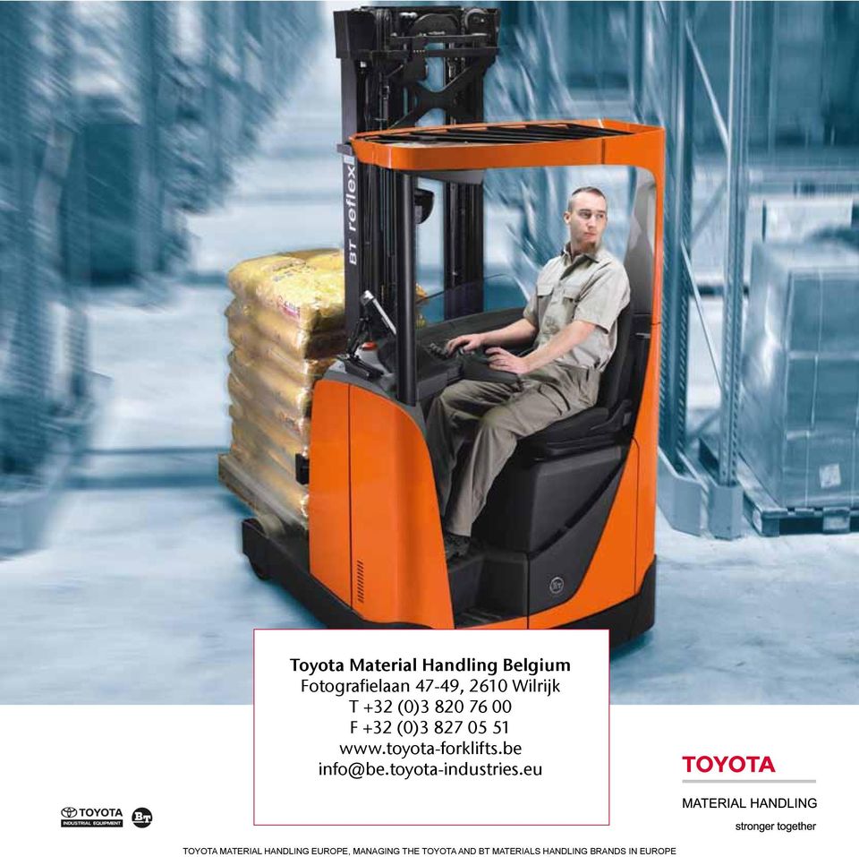 toyota-forklifts.be info@be.toyota-industries.