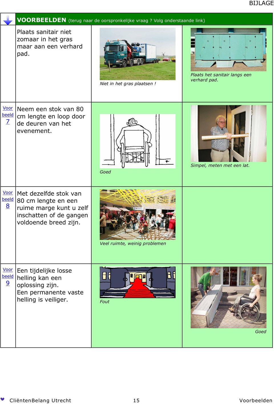 Goed Simpel, meten met een lat.