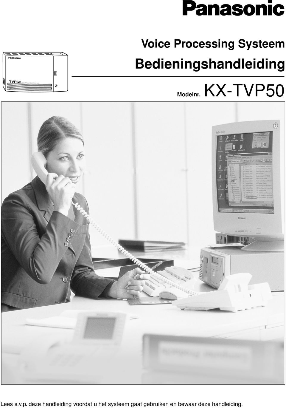 KX-TVP50 Lees s.v.p.