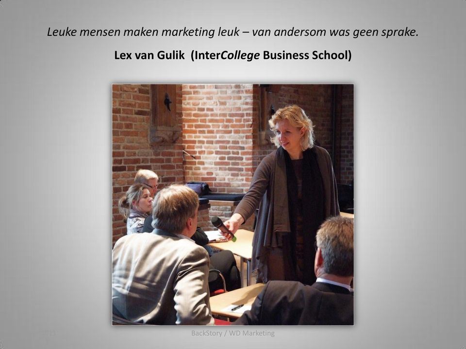 Lex van Gulik (InterCollege Business