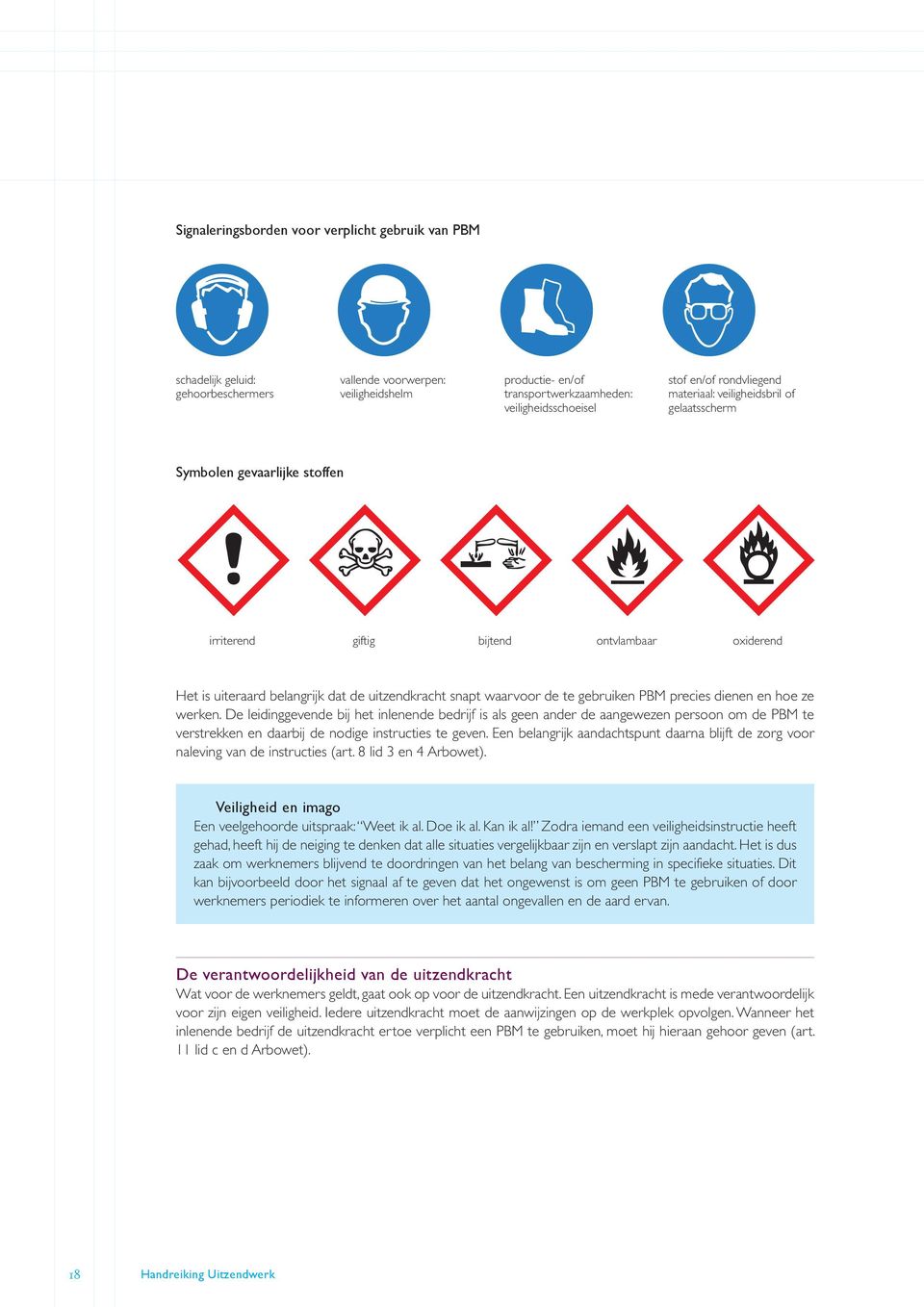 de te gebruiken PBM precies dienen en hoe ze werken.