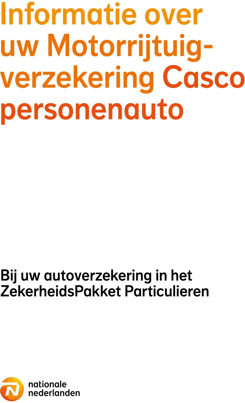 personenauto Bij uw