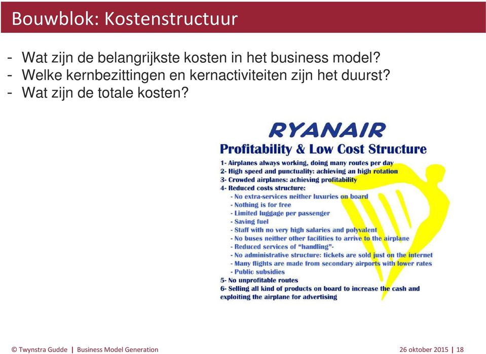 Welke kernbezittingen en kernactiviteiten zijn het