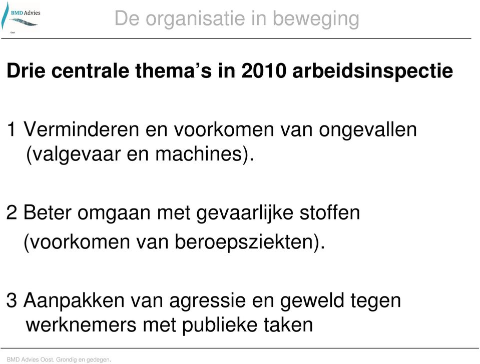 2 Beter omgaan met gevaarlijke stoffen (voorkomen van