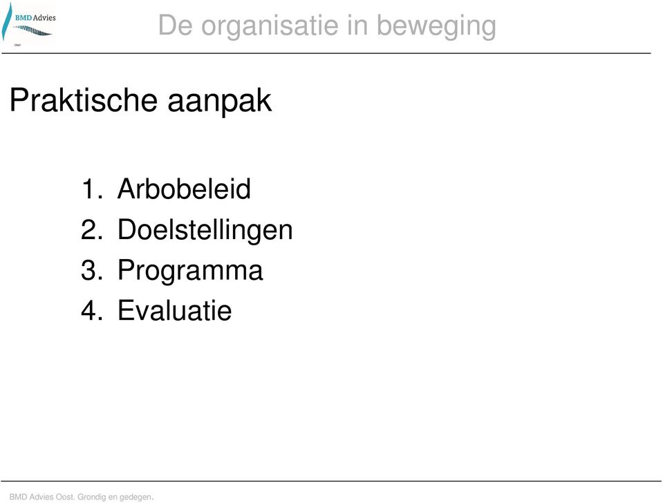 Doelstellingen 3.