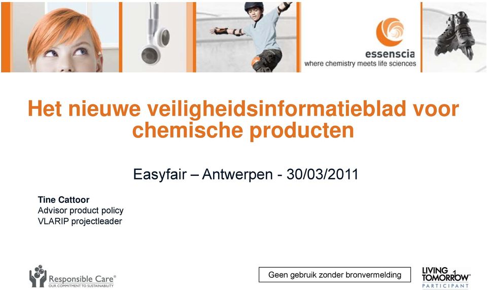 product policy VLARIP projectleader Easyfair