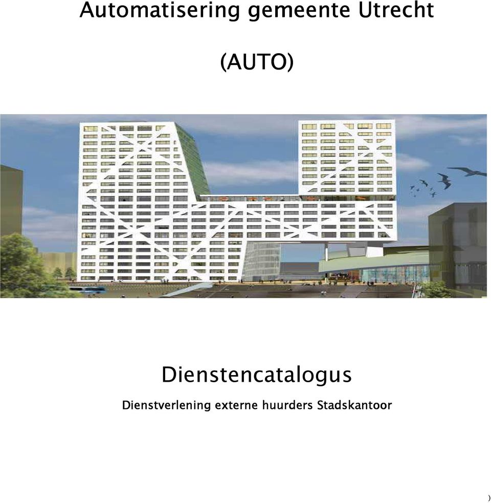 Dienstencatalogus