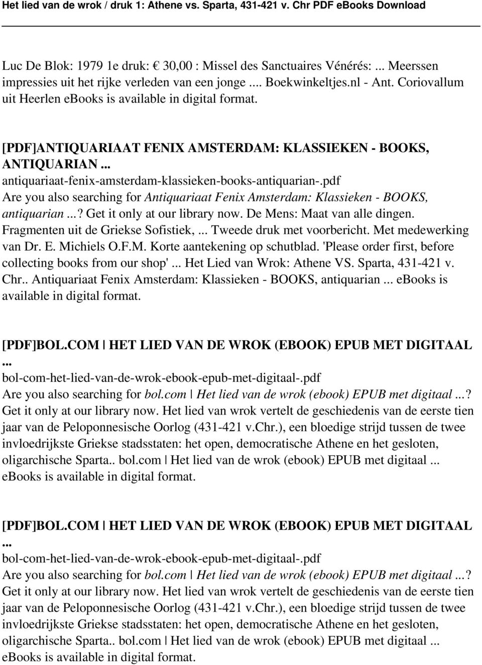 pdf Are you also searching for Antiquariaat Fenix Amsterdam: Klassieken - BOOKS, antiquarian...? Get it only at our library now. De Mens: Maat van alle dingen. Fragmenten uit de Griekse Sofistiek,.