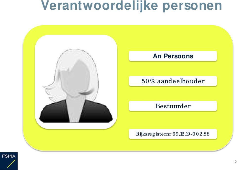 aandeelhouder Bestuurder