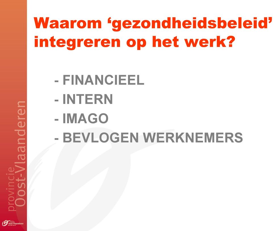 - FINANCIEEL - INTERN -