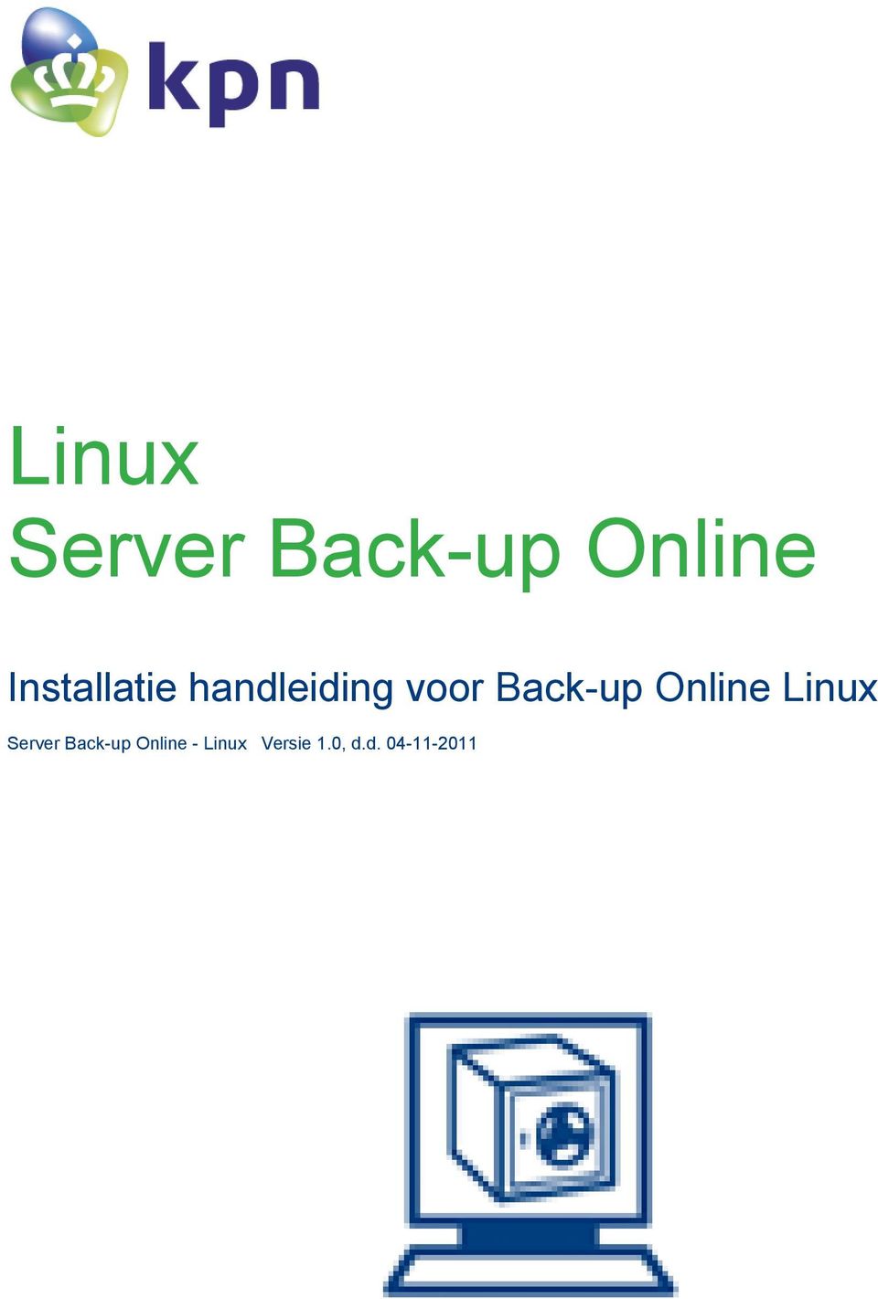 Back-up Online  - Linux Versie 1.