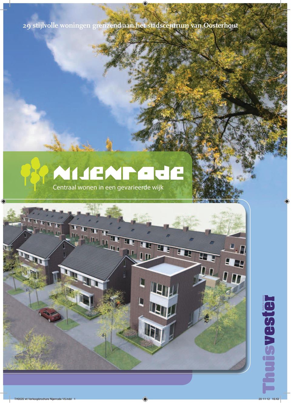 wonen in een gevarieerde wijk TH0020 wt