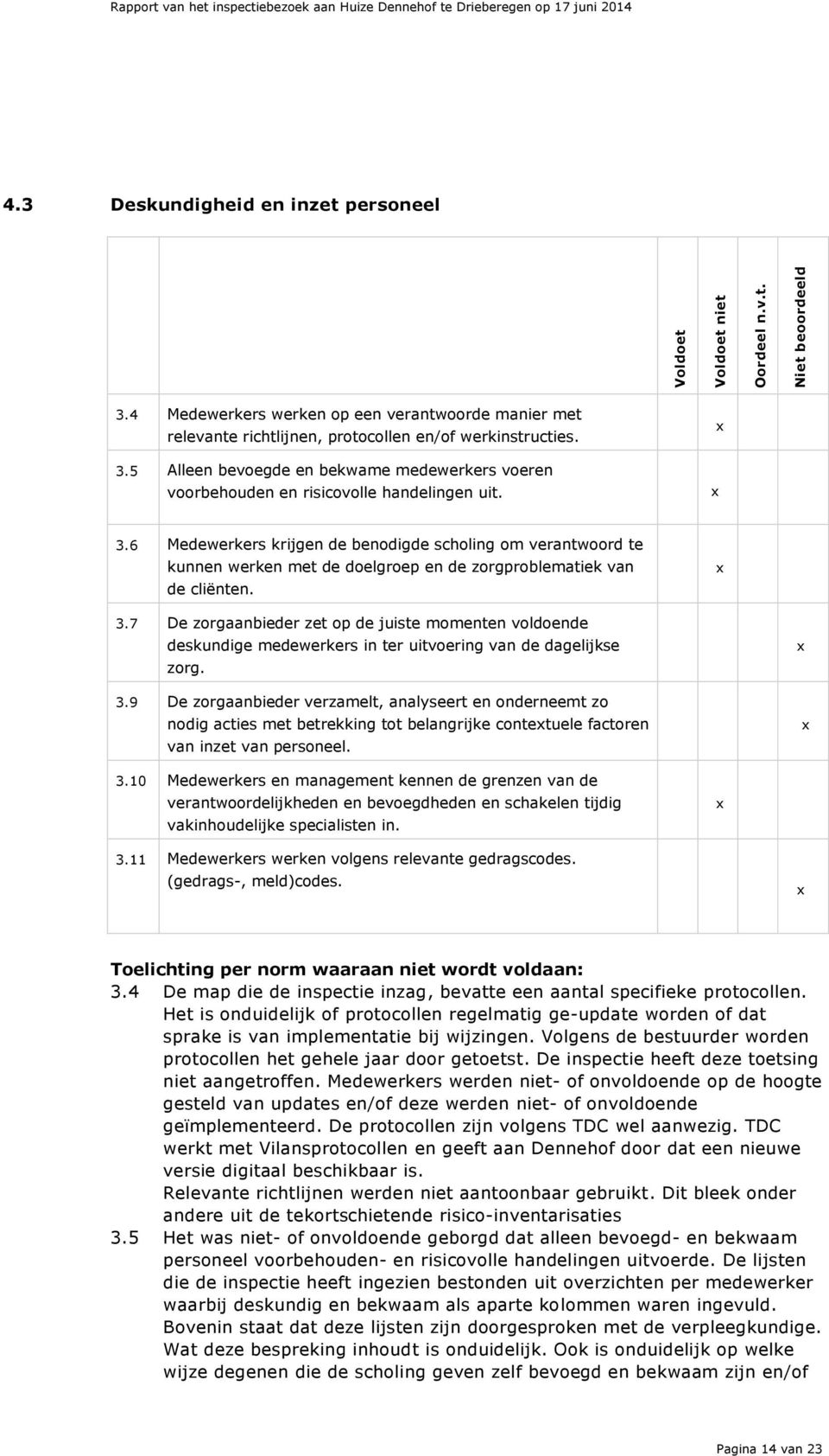 5 Alleen bevoegde en bekwame medewerkers voeren voorbehouden en risicovolle handelingen uit. 3.