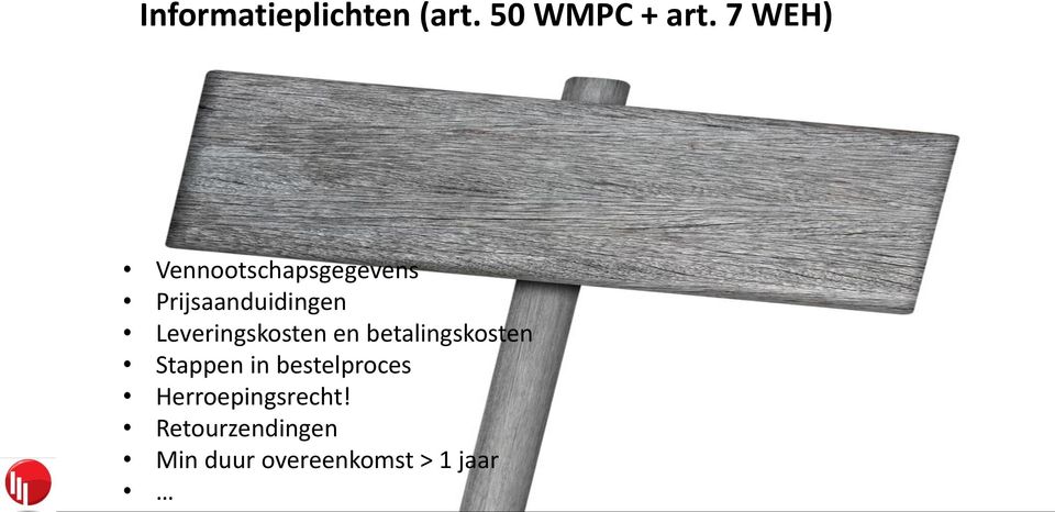 Leveringskosten en betalingskosten Stappen in