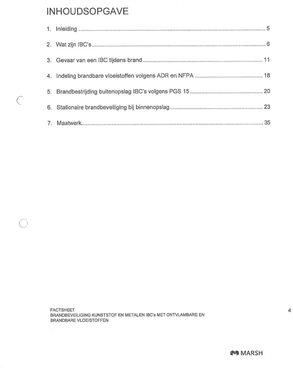 Brandbestrijding buitenopslag IBC s volgens PGS 15 20 6.