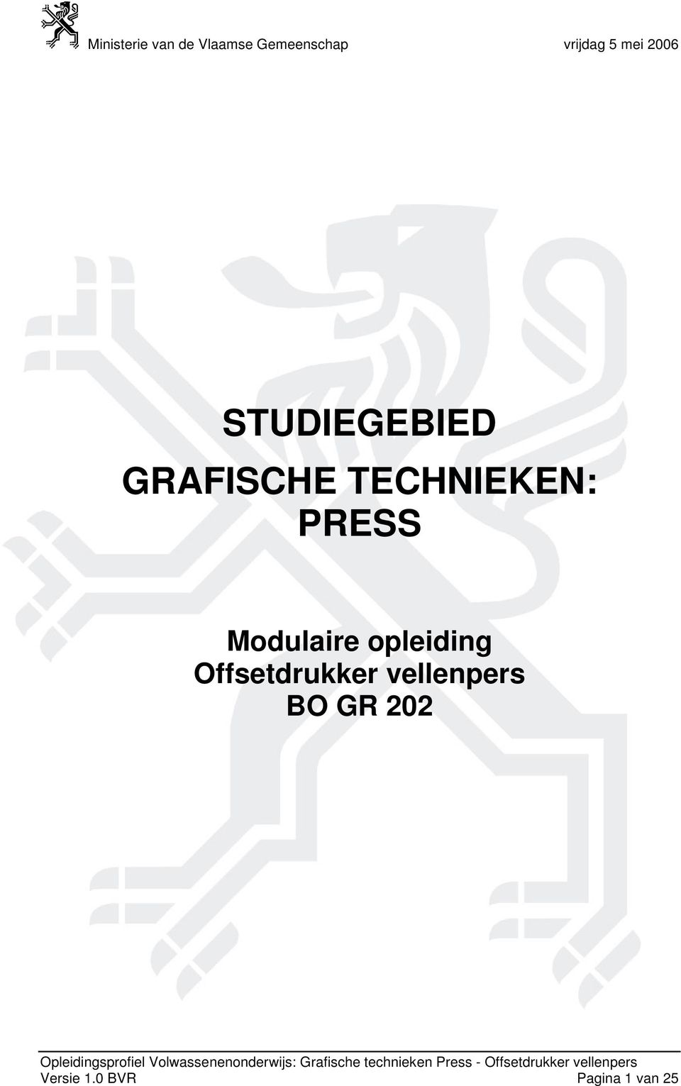 opleiding Offsetdrukker