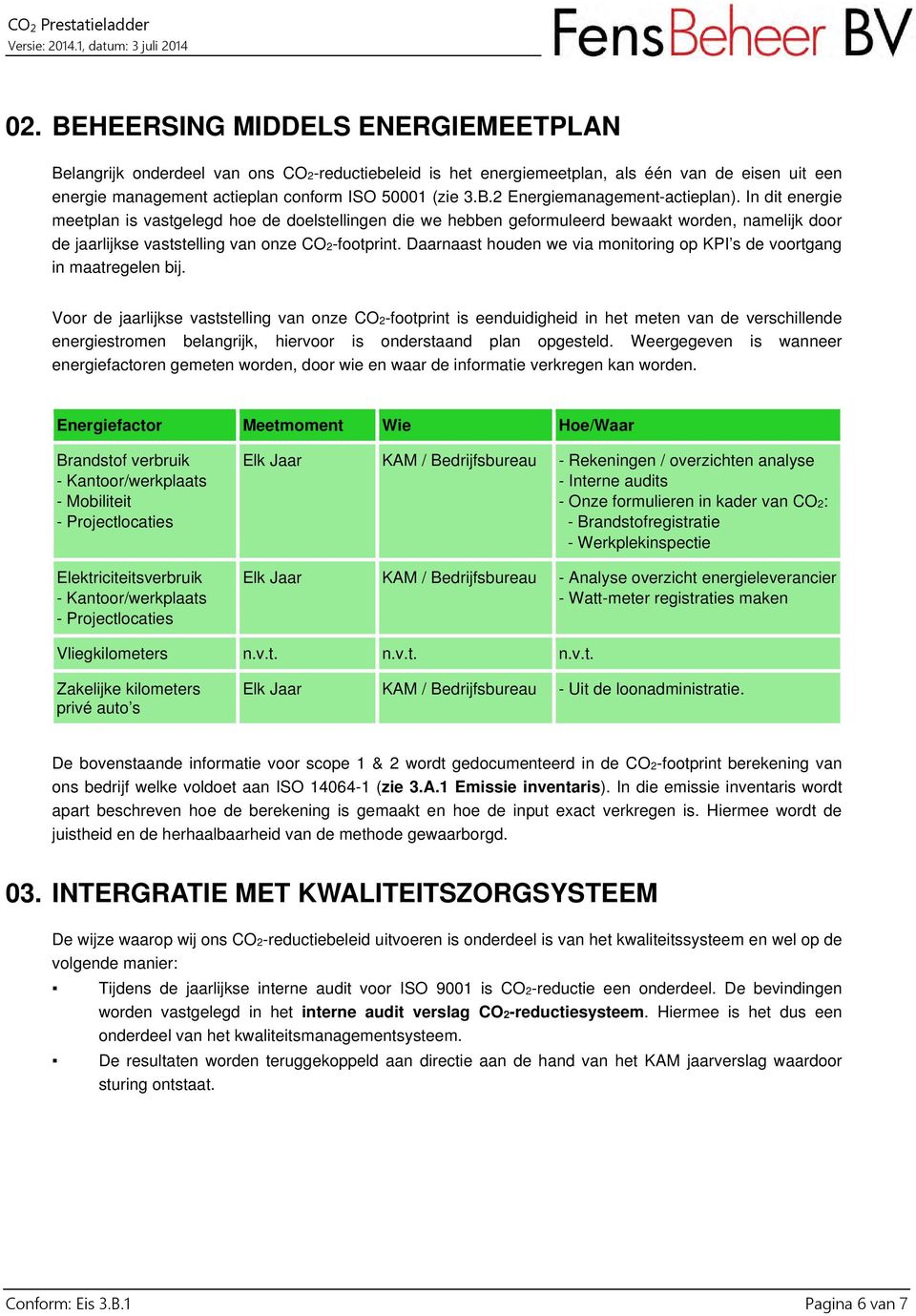 Daarnaast houden we via monitoring op KPI s de voortgang in maatregelen bij.