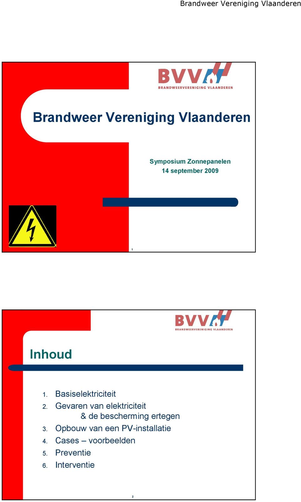 Gevaren van elektriciteit & de bescherming ertegen 3.